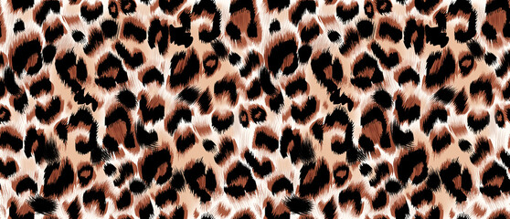 animal skin pattern. leopard print.