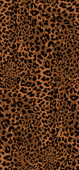 animal skin pattern. leopard print.
