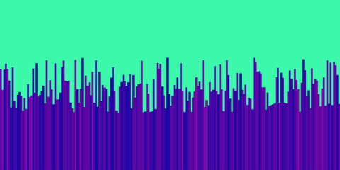 Obraz premium Colorful Bar Chart Data Visualization for Business: Modern Art Graphic Background Featuring Vibrant Design Elements to Enhance Visual Data Communication