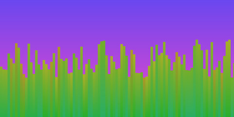 Colorful Bar Chart Data Visualization for Business: Modern Art Graphic Background Featuring Vibrant Design Elements to Enhance Visual Data Communication