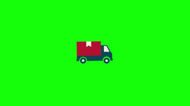 car, Product Delivery, car icon animation video for Website, Fast response, fast delivery , by courier Pickup, Delivery, Online Shipping Services