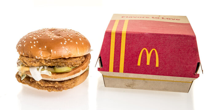 Package of Chicken big mac