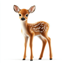 Fototapeta premium deer isolated on white