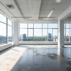 Obraz premium Empty Floor Space