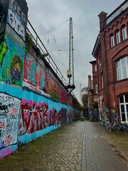 Fototapeta premium graffiti street