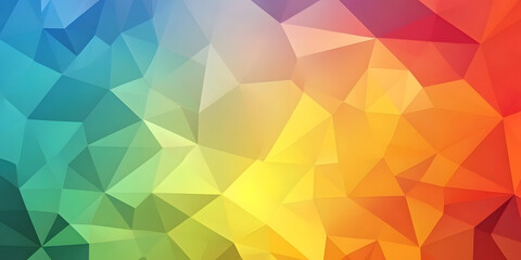 Obraz premium Abstract background from geometric shapes. pattern in multi-colored bright colors similar to broken glass