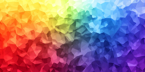 Abstract background from geometric shapes. pattern in multi-colored bright colors similar to broken glass