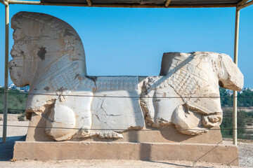 Obraz premium Ruins of ancient Susa, Shush, Iran