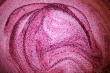 Abstract background. Sweet jam foam