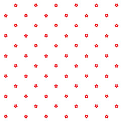 Small pink Seamless 3d colourful embossed flower background pattern.