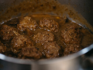 Meatballs with sauce