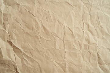 A close-up of crumpled white paper with a rough, wrinkled texture and creases. Beautiful simple AI generated image