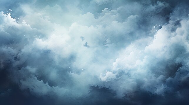 cloudy sky with stormy dark and white clouds during bad weather