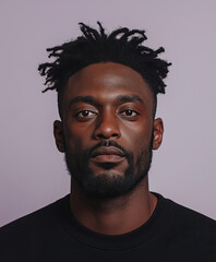 Arican Amerrican male portrait