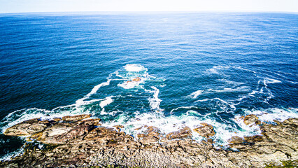 sea and rocks