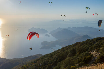 Go paragliding for the magnificent view from Babadag