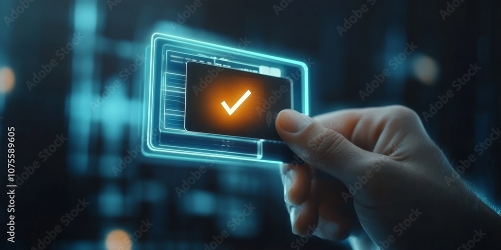 Poster an individual securely confirms an online payment using a userfriendly interface, showcasing a credi