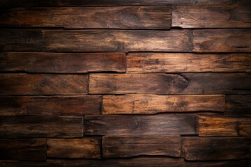 Rustic wood planks background - Generative AI. Beautiful simple AI generated image