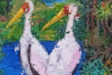 
garden, rose, smear, saturated, dye, romantic, vibrant, paintings, impressionism, artistic, paint,...