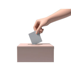 3D Hand Voting Box