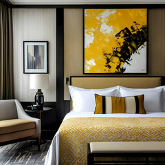 luxury hotel room