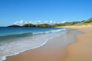 Fototapeta premium Sunny Coastal Beach