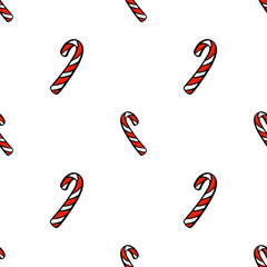 Christmas candy cane pattern.