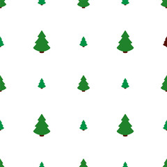 Christmas tree pattern.