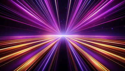  Glowing purple and gold stripes radiate outward from a central point, forming a striking di_1(1263)