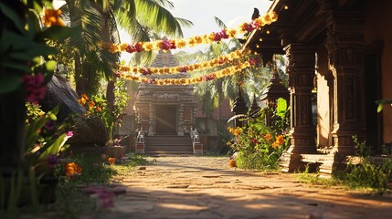 "Happy Pongal Holiday of Tamil Nadu South India":