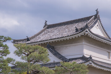 Nijo Castle - A Majestic Symbol of Japan’s Feudal Legacy. Taken in Japan, Kyoto, 04.2024.