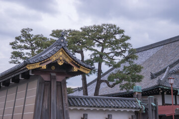 Nijo Castle - A Majestic Symbol of Japan’s Feudal Legacy. Taken in Japan, Kyoto, 04.2024.