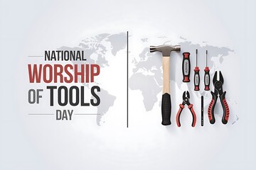 Celebrate National Worship of Tools Day with global tool appreciation art