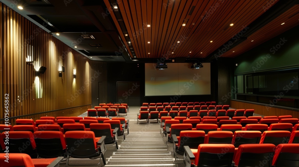 Poster the auditorium is also equipped with a stateoftheart projector allowing for crystal clear and highqu
