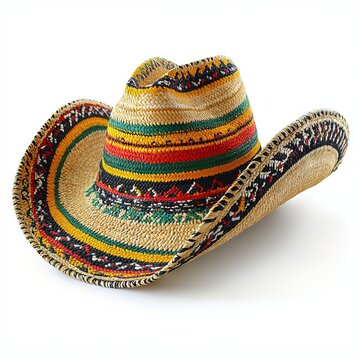 recommend clip art: Mexican Sombrero isolated on a white background.