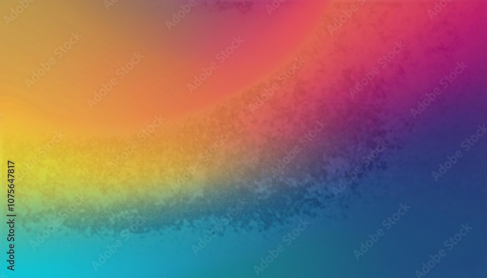 Poster a colorful abstract blended gradient with a realistic grain noise effect makes a great back_1(119)