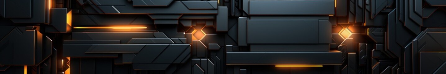 Dynamic 3D industrial background. Modernity and innovation. Intricate geometric shapes and textures. Mechanical elements. Technological advancement. Depth and complexity.