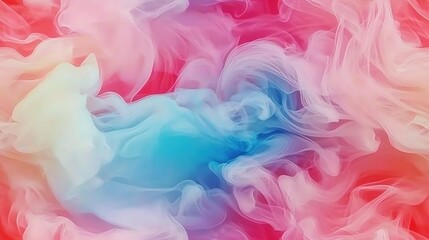 Obraz premium Red, white, and blue liquid swirls on a red, white, and blue background