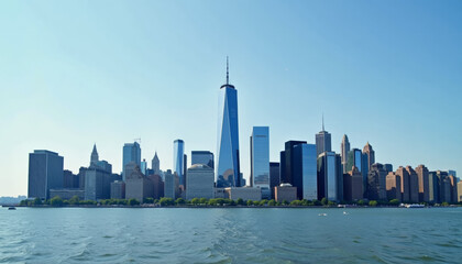 Obraz premium New York City Skyline - Iconic Skyscrapers