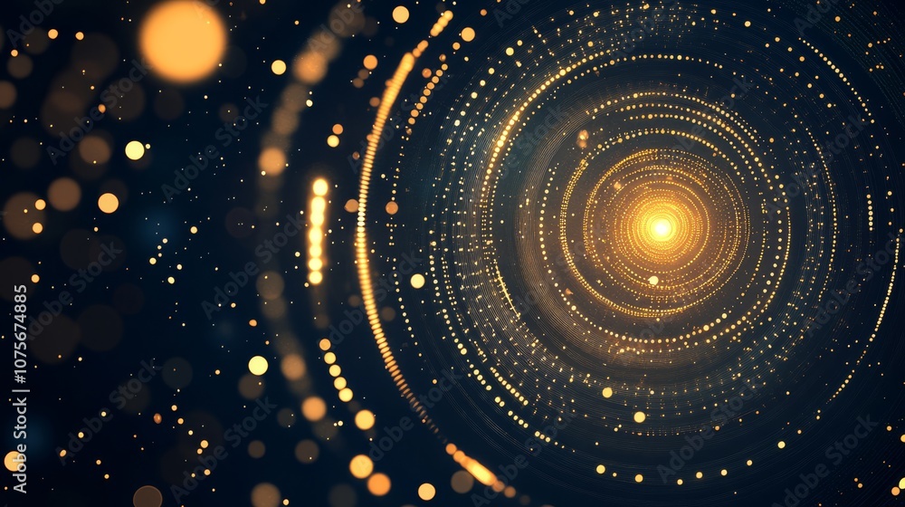 Poster this detailed artwork abstractly represents the complex connections in quantum physics using interlo