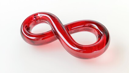 Red Infinity Symbol