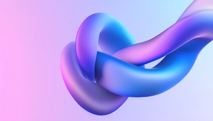 Abstract 3D Intertwined Shapes