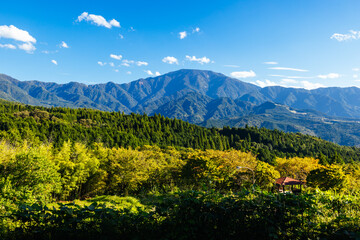 Nakasendo Trail Landscape in Japan