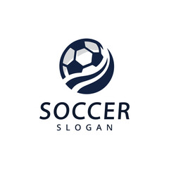 Obraz premium Soccer Logo or Football Club Sign 