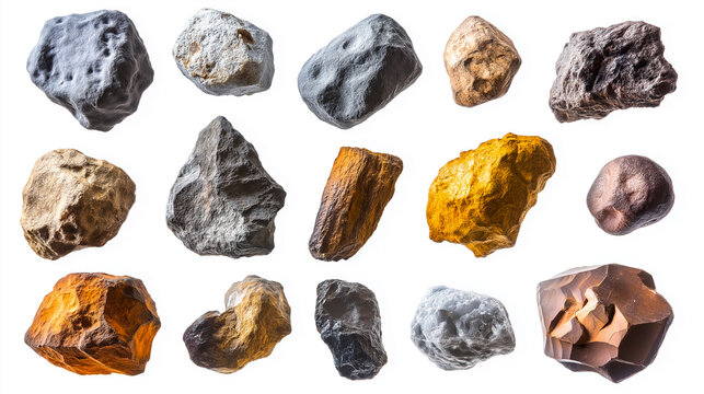 Collection of various colorful stones, ranging in size and texture.