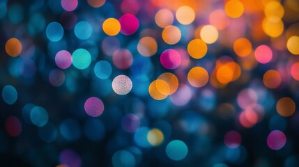 Fototapeta premium Playful Abstract Design, vibrant dots and shapes combine in a joyful explosion of color, ideal for children's products, educational materials, and creative endeavors
