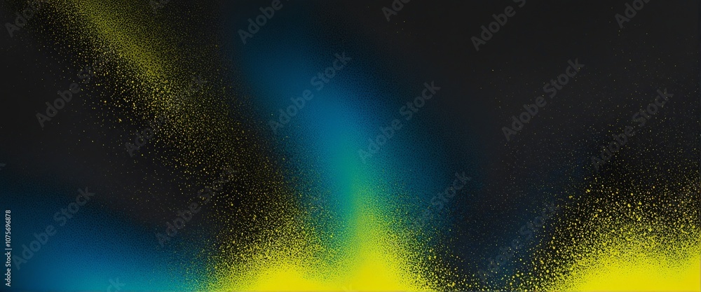 Poster vibrant gradient waves: a retro-inspired grainy background with dynamic colors