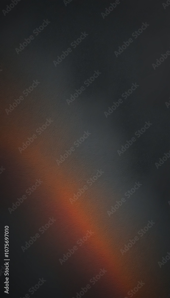 Poster dynamic red and orange gradient background with glow and texture