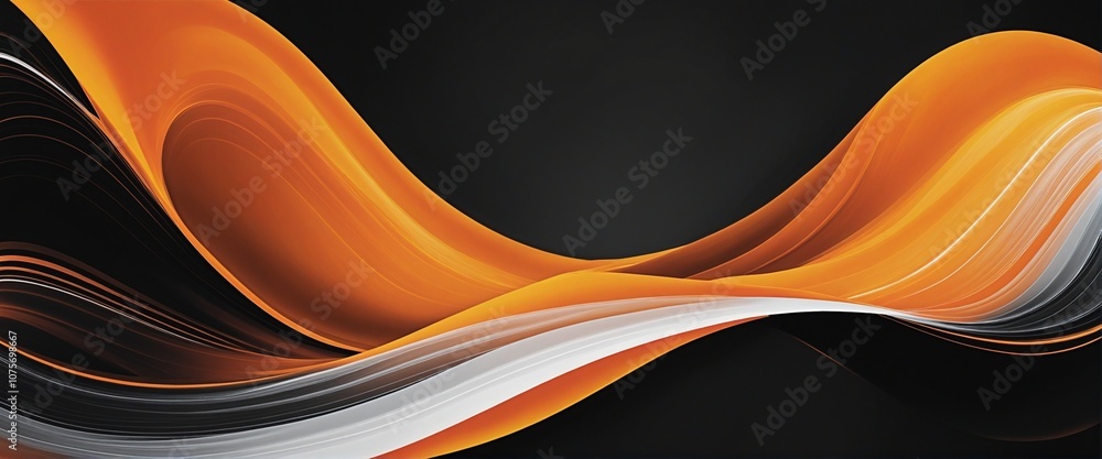 Poster dynamic abstract glowing background with grainy texture for poster and wallpaper design
