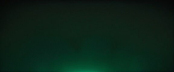 Obraz premium Elegant Dark Green Gradient Background with Illuminated Spot for Modern Web Banners